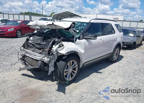 2018 Ford Explorer Xlt from USA, damaged, VIN 1FM5K7D81JGB74656